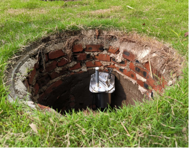 地下管網水質監測安裝效果圖